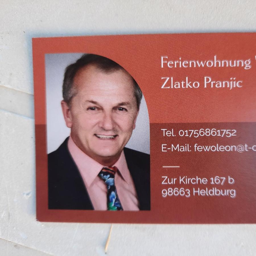 Ferienwohnung Leon Heldburg Zewnętrze zdjęcie